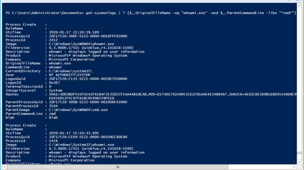 Sysmon Threat Analysis Guide